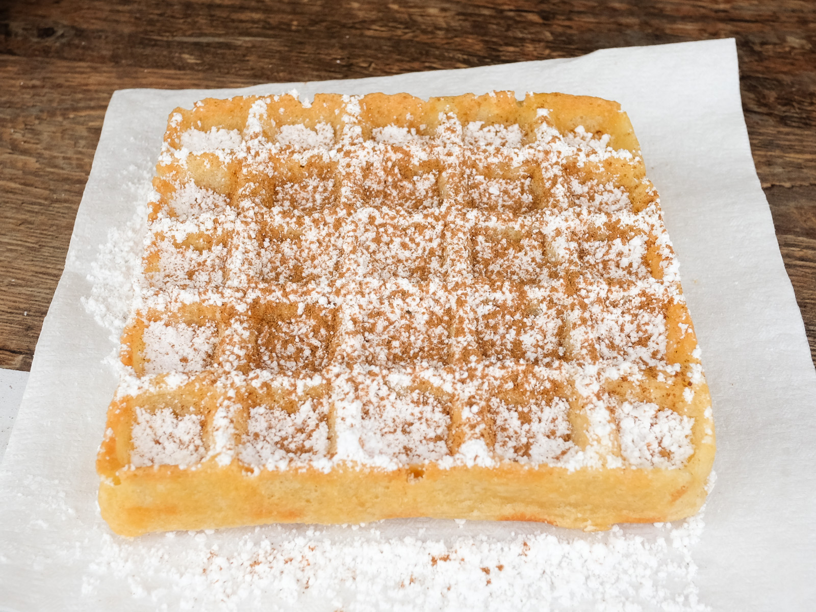 Kartoffel Waffeln Mit Puderzucker Und Apfelkompott - Rezepte Suchen