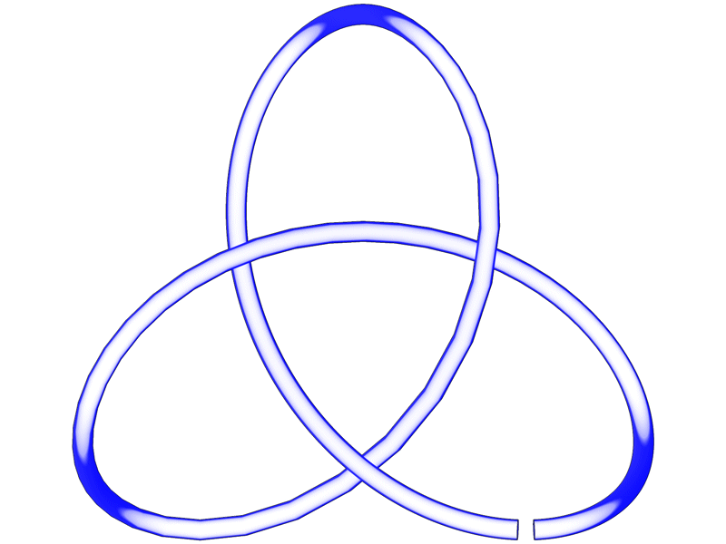 Trefoil Knoten
