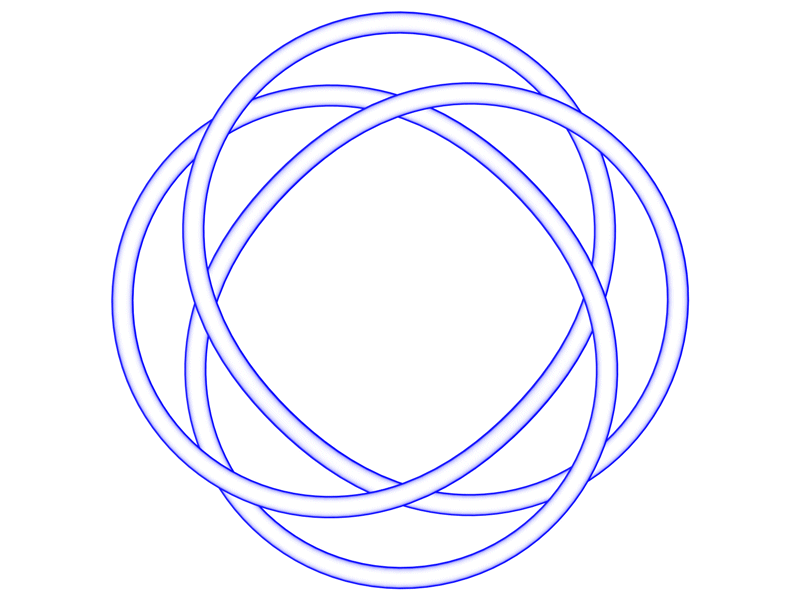 Torus Knoten (4,3)