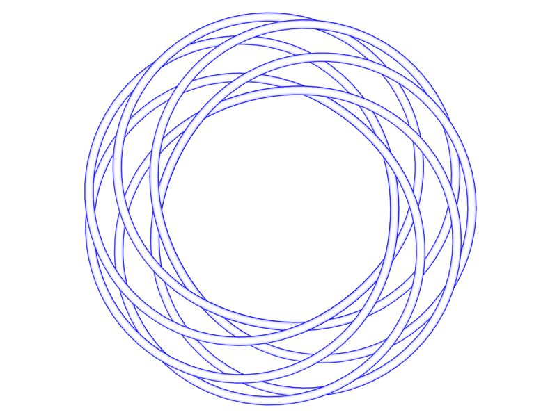 Torus Knoten (7,6)